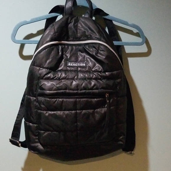 quilted puffer backpack